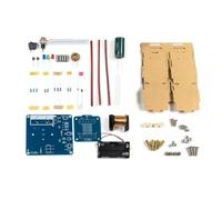 HAISENG HU064 - Juego de emisores electromagnéticos de parte suelta mejorada, módulo de bobina de alto voltaje, placa de circuito, soldadura electrónica, juego de experimentos científicos