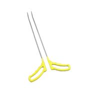 HAISENG Kit de herramientas de reparación de abolladuras de carrocería, ganchos de reparación de abolladuras, varillas de empuje de acero inoxidable, extractor automático para abolladuras pequeñas