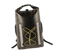 HAISENG Mochila seca de 30 L con bolsillo de malla, correa ajustable, resistente al agua, grande, ligera, resistente al agua, Black, Talla única