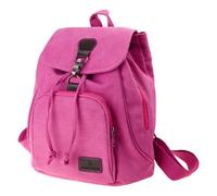 HAISENG Mochila universitaria de moda y mochila de lona ligera para viajes, mochila escolar de gran capacidad, rosso