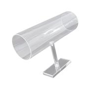 HAISENG Organizador transparente de accesorios para el cabello, soporte para diadema, estante de exhibición de textura acrílica para diadema