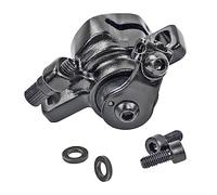 HAISENG Pinza de freno de disco para rueda trasera M365, kit de conversión de freno de pieza eléctrica, adaptador para rotor de montaña, con juego de herramientas de alarma, camión, mecánico