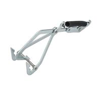 HAISENG Soporte de labios de pesca de acero inoxidable, pinza de agarre, controlador de peces, agarre plegable, herramienta de agarre para quitar ganchos, controlador de clip de labios