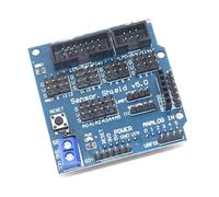 HAISENG V5.0 Sensors Shield - Placa de expansión para bloques de construcción electrónicos, accesorios V5