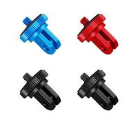 Haisheng 4PCS Adaptador Gopro Adaptador Trípode Soporte Trípode Gopro Adaptador Gopro Trípode Base Trípode Camara Adaptador Trípode Movil Adaptador Trípode 1/4 para GoPro Xiaomi Sony (2.4 * 2.9cm)
