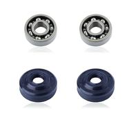HAISHINE 2Ajuste el cárter del cigüeñal los Sellos de Aceite del cojinete Principal para Husqvarna 36 41 136 136E 137 137E 141 141E 142 235E 240E Piezas de Motosierra 530056363