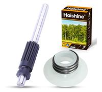 Haishine Bomba de aceite Pistón Émbolo Eje Palanca Engranaje de tornillo sin fin para Husqvarna 435 440E 445 450 450E 340 345 350 EPA EPA 503 93 21 01,540057901