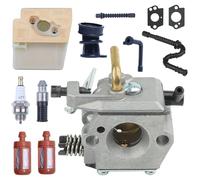 Haishine Carburador WT-194 con filtro de aire de repuesto para Stihl 024 026 MS240 MS260 024AV 024S Reemplazo para carburador de motosierra Walbro WT-194-1 WT-22 Reemplaza 11211200611