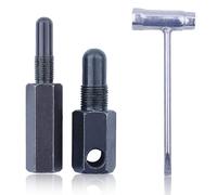 Haishine Herramienta de Extracción de Embrague para Motosierras Husqvarna 340, 345, 346, 350, 351, 353, 445, 455 Y 460,Herramienta de Tope de Pistón para Motores de 2 Y 4 Tiempos. Reemplaza 502541603