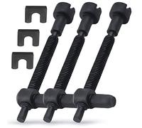 Haishine Juego de 3 Tornillos tensores Cadena para Husqvarna 61 66 266 268 272 281 288 162 181 281XP 501537101