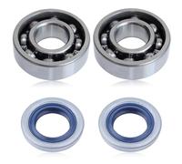 Haishine Juego de Sellos de Aceite para rodamientos de Bolas de cigüeñal para Husqvarna 51 55 254 257 262 357 359 Motosierra 505275719, 738220225