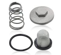 Haishine Juego de tapones de drenaje de aceite para motocicletas y scooters (junta tórica, filtro y resorte) para Baotian Benzhou Znen Taotao 50-150 ccKit de tapones de drenaje