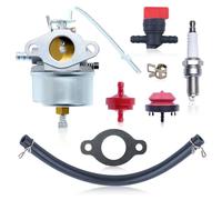 Haishine Kit de carburador 632615 para Tecumseh 632208 632589 Carburador 631827 631068A para motores H30, H35, H50 de 3.5 HP, H30-35000R, H30-35000P, H30-35425S, H30-35425T y H35-45000R