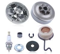 Haishine Kit de piñón y embrague para motosierras Stihl MS261, MS261C, MS270, MS280, MS271; Reemplaza a los números 1121 160 2051 y 1141 640 2001; Incluye campana de embrague y rodamiento de agujas
