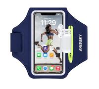 HAISSKY Brazalete Movil Running con Bolsa de Auriculares, Ajustable, 6,9"