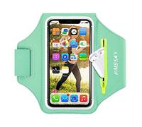 HAISSKY Brazalete Movil Running con Bolsillo con Cremallera para iPhone