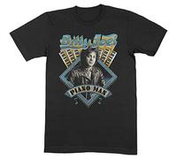 HAIT Billy Joel Piano Man tee T-Shirt Mens Unisex Black(Medium)