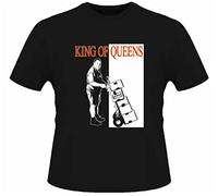 HAIT King of Queens Comedy Funny Kevin James Black T Shirt Black(Medium)