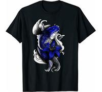HAIT New Limited Koi Fish Essential Great Gift Idea tee T-Shirt Black(Small)