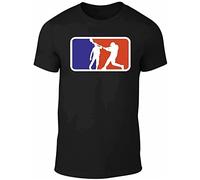 HAIT ZLB T-Shirt - Funny t Shirt Zombies Retro Walking Baseball Horror Dead Cool Black(Medium)