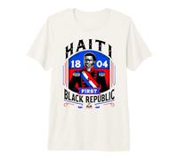 Haití Primera República Negra 1804 General Toussaint Louverture Camiseta Premium