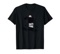 Haiti Strong - Orgullo haitiano Tropical Island Gráfico Camiseta, Hombre, Negro, 3XL