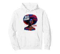 Haitiana- Bel Fanm Afro Sudadera con Capucha