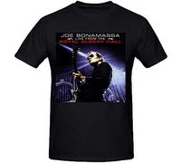 HAIUIKIK Joe Bonamassa Live from The Royal Tee Shirts Mens Size, Negro , XL