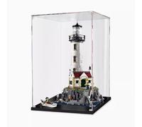 HAIWENFEIQI Vitrina acrílica para faros eléctricos 21335 compatible con Lego, modelo de regalo (no incluye el modelo)