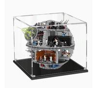 HAIWENFEIQI Vitrina acrílica para Lego Death Star 75159, caja expositora transparente a prueba de polvo, compatible con kit Lego 75159 (modelo no incluido), 53 x 45 x 46 cm, 2 mm o 3 mm, Clear