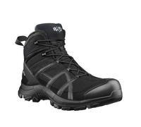 HAIX Black Eagle Safety 40 mid/black-black: para una seguridad óptima desde el dedo hasta el tobillo, Negro , 44 EU