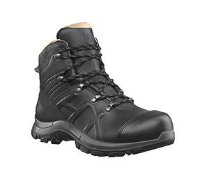HAIX Black Eagle Safety 56 LL mid your Volllederstiefel Black Eagle Safety 56 LL. Cómodas y con protección completa., Negro, 43.5 EU