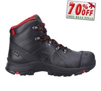 Haix Negro Eagle 54 Hombre Impermeable Protector Trabajo Tobillo Seguridad Botas