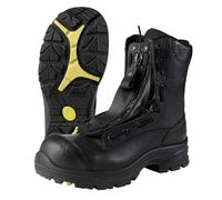 HAIX S3 Marine - Zapatos de bordo del ejército alemán, Negro , 37 EU