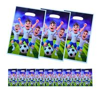 HAIYMA® 25 Bolsas Cumpleaños Infantil de Futbol | Bolsitas cumpleaños infantiles para Celebraciones,Eventos,Fiestas,con un diseño en 3D(FUTBOL).