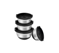 HAIZEA BY MARTÍN BERASATEGUI Set bowls acero inoxidable con tapa y base antideslizante. default Variante única