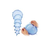 HAIZEA BY MARTÍN BERASATEGUI Set de 6 tapas de silicona multiusos. default Variante única