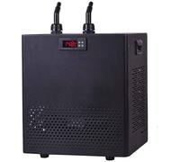 HaiZethonic Aquarium Cooler,Aquarium Water Chiller Fish Tank Cooler System,5-40℃ Constant Temperature Device,180w,Sustainable Refrigeration, with Pump,2 M Hose,Cooling 300L