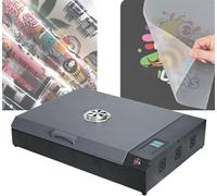 HaiZethonic Impresora Dtf Portátil A3 Doble Calentamiento,Horno Secado Ropa DIY 930 W,Temperatura Temporización Ajustables,para Impresión por Transferencia Camisetas Y Gorras