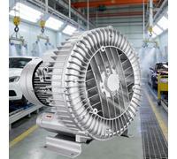 HaiZethonic Ventilador Vortex Alta Presión,Bomba Vacío Industrial Monofásica De 120w To1500w,Soplador Regenerativo,Velocidad del Motor 2980 Rev/Min,Monofásica 250W/0.34HP