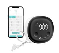HAIZHIHUI Cinta métrica inteligente, cinta métrica de medición corporal, pantalla LED HD, herramienta de monitoreo de grasa corporal para fitness y pérdida de peso, aplicación Fitdays