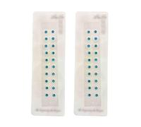 HAJHI 20/40 Unidades Acupuncture Semillas De Oreja Alivio Del Estrés Ayuda Para Dormir Masaje De Oídos Portátil Semillas De Oído Para La Relajación Diaria(I-40pcs)