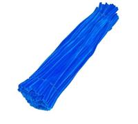 HAJHI 300/600 Piezas Limpiadores De Pipa Apto Para Principiantes Limpiapipas Manualidades Pompons Portátil Tallos De Chenilla Para Navidad Año Nuevo(Blue A - 300pcs)