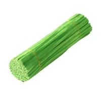 HAJHI 300/600 Piezas Limpiadores De Pipa Apto Para Principiantes Limpiapipas Manualidades Pompons Portátil Tallos De Chenilla Para Navidad Año Nuevo(Light Green - 300pcs)