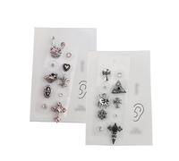 HAJHI Acupuncture Semillas De Oreja Desechable Punto Masaje Semillas De Oído Moda Para Equilibrio Bienestar Masaje De Oídos Alivio Del Estrés Para Perder Peso B)