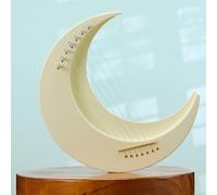 HAJHI Clásica Instrumento Lira Entusiastas Enseñar 7/19 Cuerdas Lyre Harp Caoba Portátil Fácil de Aprender Fiesta Gigging Arpa de Lira Conjuntos Escuela Vacaciones(7 strings)