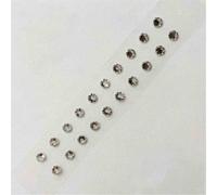 HAJHI Cristal Semillas De Oído Para Pérdida De Peso Resistente Al Agua Acupuncture Semillas De Oreja Transparente Autoadhesivo Masaje De Oídos Alivia El Estrés(White-A)