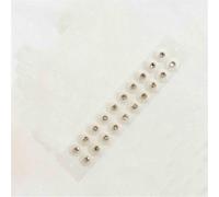 HAJHI Cristal Semillas De Oído Para Pérdida De Peso Resistente Al Agua Acupuncture Semillas De Oreja Transparente Autoadhesivo Masaje De Oídos Alivia El Estrés(White-B)