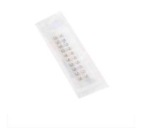 HAJHI Cuentas Magnéticas Masaje De Oídos Estimulación Por Presión Acupuncture Semillas De Oreja Resistente Al Agua Semillas De Oído Autocuidado Alivio Del Estrés(Transparent-20 pcs)