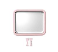 HAJHI En Casa Máquina Para Hacer Helados Enrollados Continuar Enfriando Helado Enrollado Sin Electricidad Fabricante De Helados Instantáneos Verano Sorbete Lavable(Pink,22.5 * 17.5CM_NORMAL)